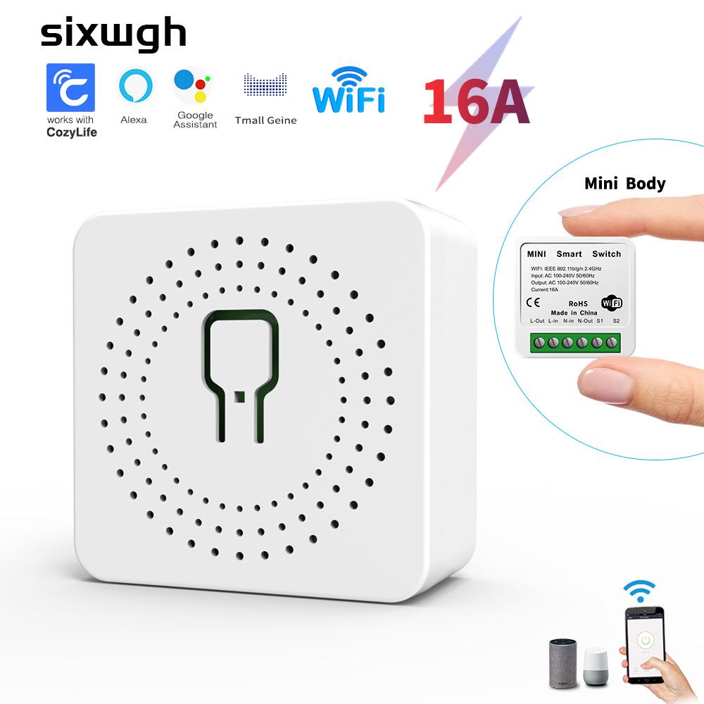 Cozylife Smarter WiFi-Schalter mit Alexa-Sprachsteuerung und App-Fernzugriff für Hausautomation