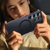 KEYSION 360 Hidden Metal Stand Magnetic Case for Magsafe for Samsung Galaxy S24 S25 Ultra S24+ S25+ Matte Shockproof Phone Cover