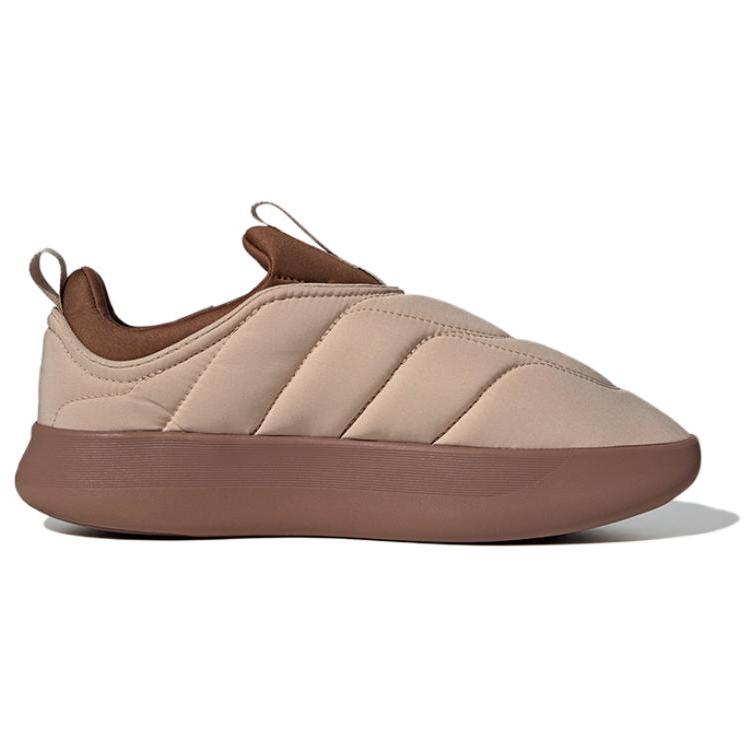 Adidas Adipuff Módní trendy protiskluzové odolné nízké ležérní boty Unisex tenisky Hnědé JP7710
