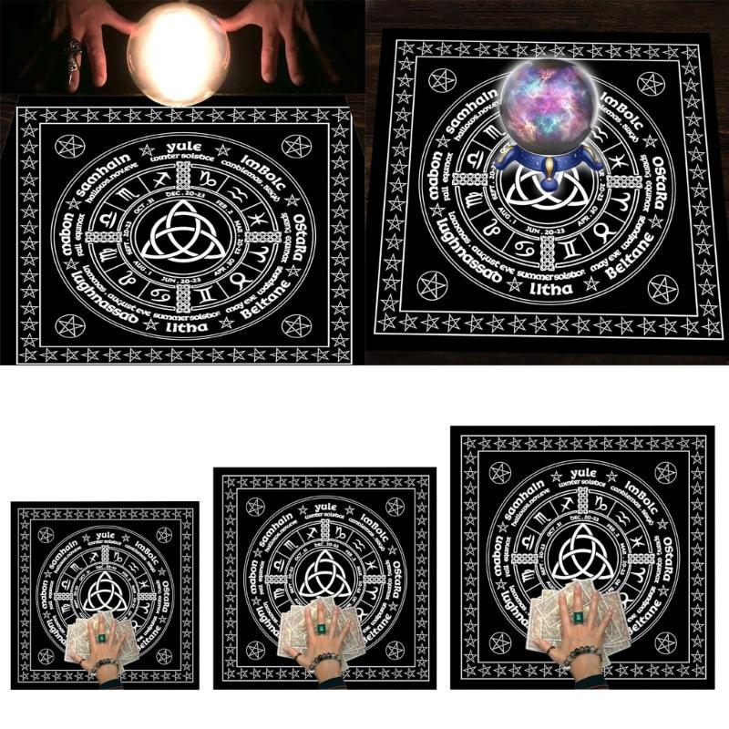Astrologia Tarot Obrus na stół Ołtarz Mata do gry planszowej Metafizyka Wahadło Wróżby Ołtarz Obrus Podkładka do gry planszowej