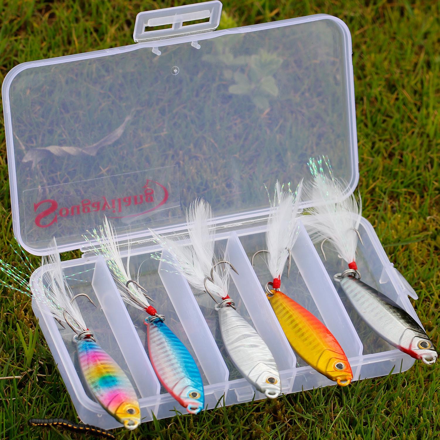 

Блесна для рыбалки Рыбки разной расцветки 5шт 7 cm