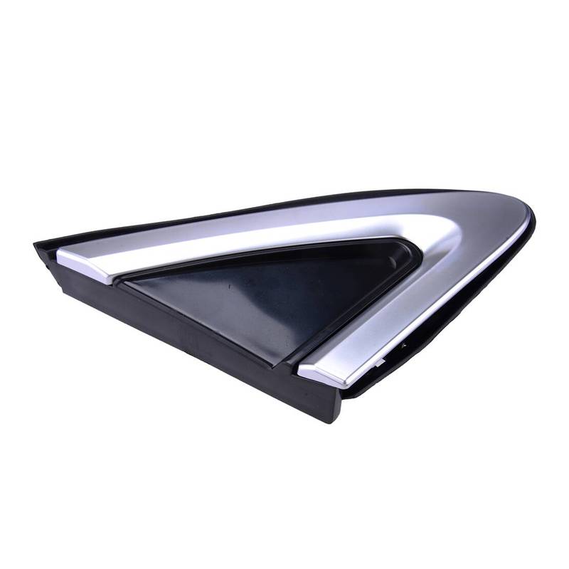 Right Side Exterior Mirror Corner Triangle Cover Pillar Trim ABS fit for Cadillac XT5 2017 2018