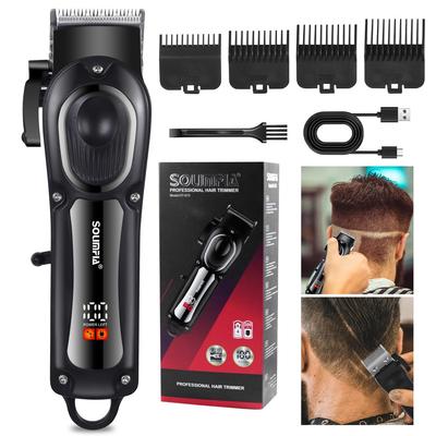 Tagliacapelli professionale Tagliacapelli per uomo Tagliacapelli elettrico senza fili Kit per la cura dei capelli