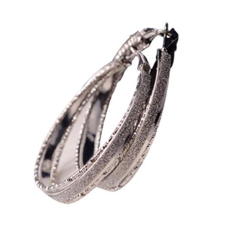 Dames Luxe Party Crystal Rhinestone Earring Hoop Ear Ring Sieraden Charms