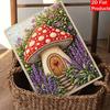DIY Pearl and Diamond Painting Kit. Mushroom Fairy House. suitable for beginners. home wall decoration. handmade gift.
