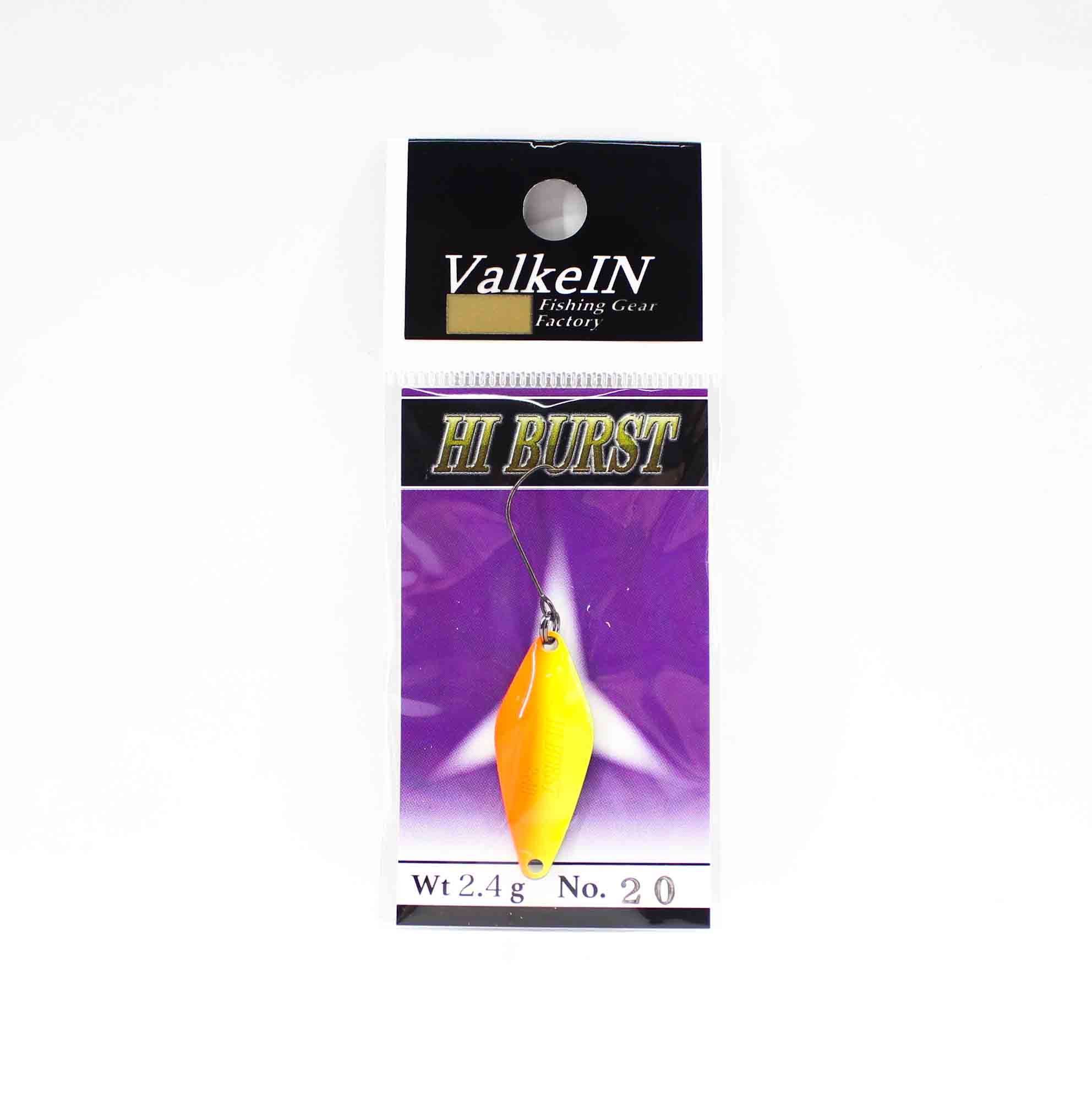 

Valkein Spoon Hi Burst 2.4 grams Sinking Lure No.20 (2806)