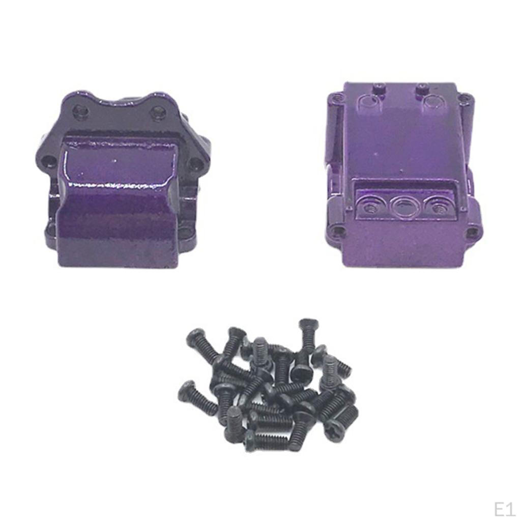 RC Aluminum Alloy Housing Case W/ Screws for 144001 124018 124019 1/14 1/12 Model Crawler Car