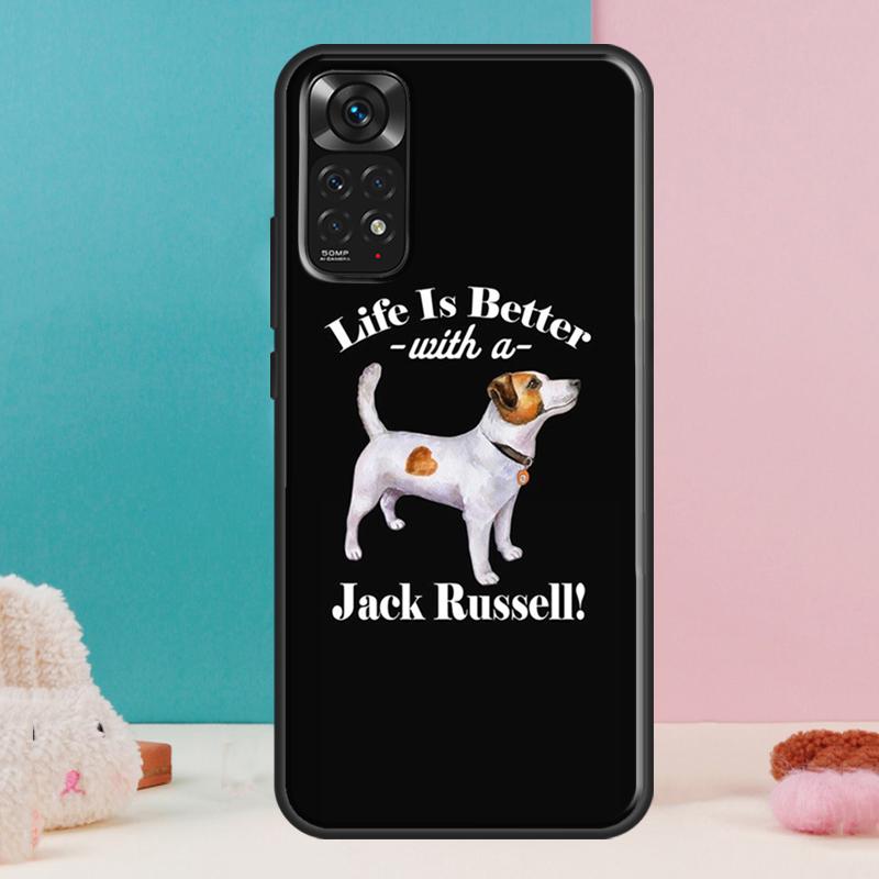 Jack Russell Terrier Dog Case For Xiaomi Redmi Note 13 12 Pro 14 11 9 10 9S 10S 11S 12S Redmi 14C 13C 10C 12C Cover