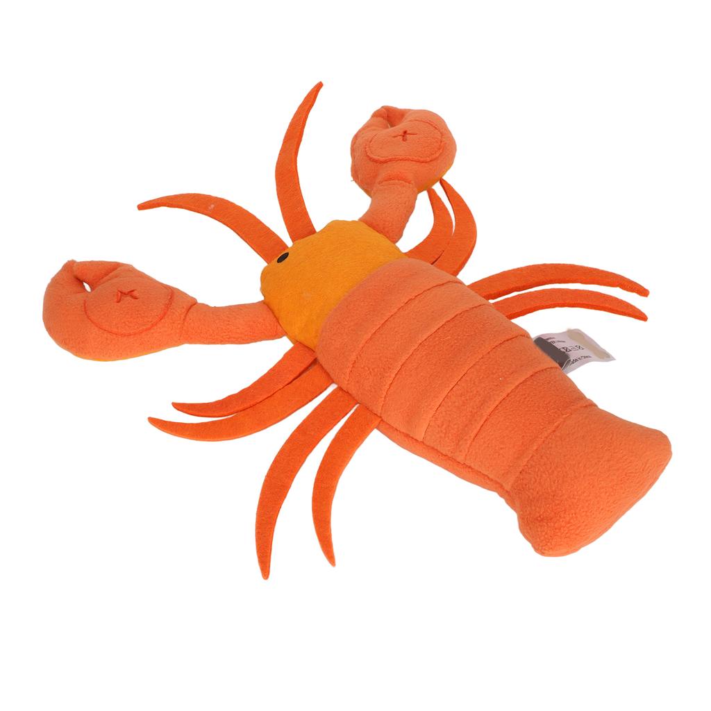 Lobster Plush Dog Toy Puzzle Training Teeth Cleaning Funny Dog Squeaky Toys for Small and Medium