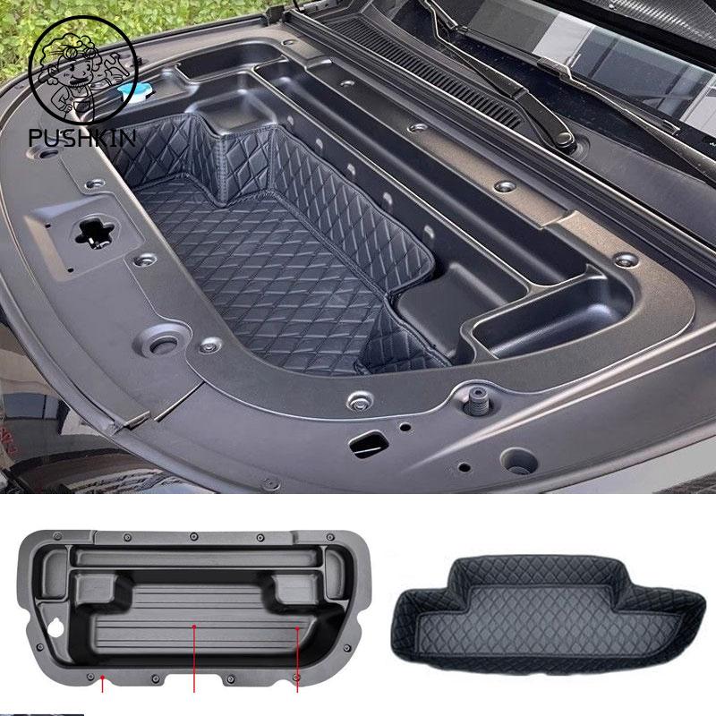 For Leapmotor C10 EV 2024 2025Newest Car Front Trunk Storage Box Front Trunk Organizer engine hood storage box Auto Accessories