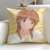 Anime Plus Amagami SS Plus Cushion Cover Soft  EasyWash Pillow Case  Versatile for Couch Bed Travel and Office