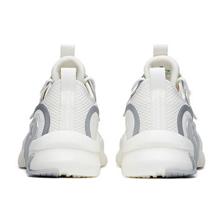 Anta AT91 Non-Slip Wear-Resistant Low-Top Skate Shoes Men Sneakers Silver 112218072-1