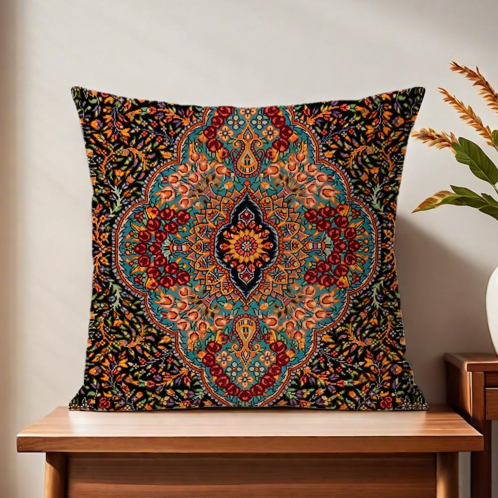 Vintage Persian Style cushion cover For Pillow Printing Sofa Decoration Home Car Room Coffee Shop Office Nordic Simplicity