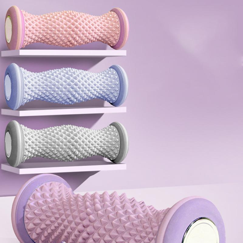 Foot Massager Massage Roller Foot Roller Plantar Acupressure Muscle Relaxation Feet Shiatsu Massager Calf Shaping Massage Tools