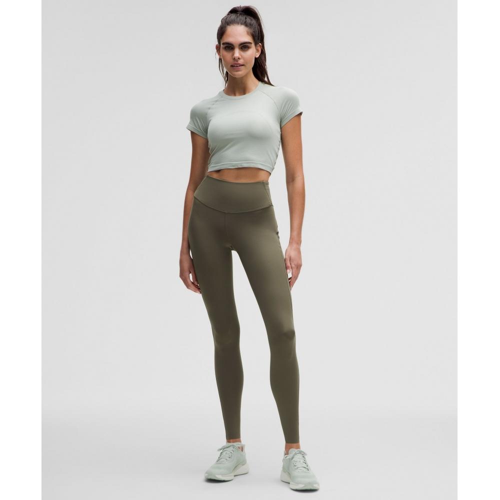 Lululemon Base Pace High Rise Tight 28 Armeegrün