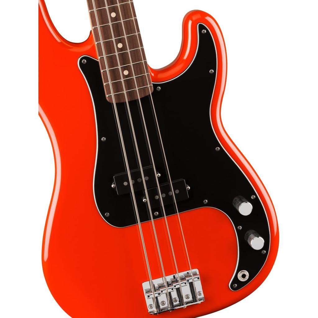 Fender Fender Electric Bass Player II Precision Rosewood Coral Red with Soft Case Bass®, Fingerboard,