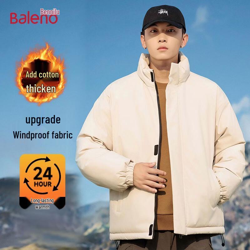 Baleno Men s Stand-Collar Padded Jacket M
