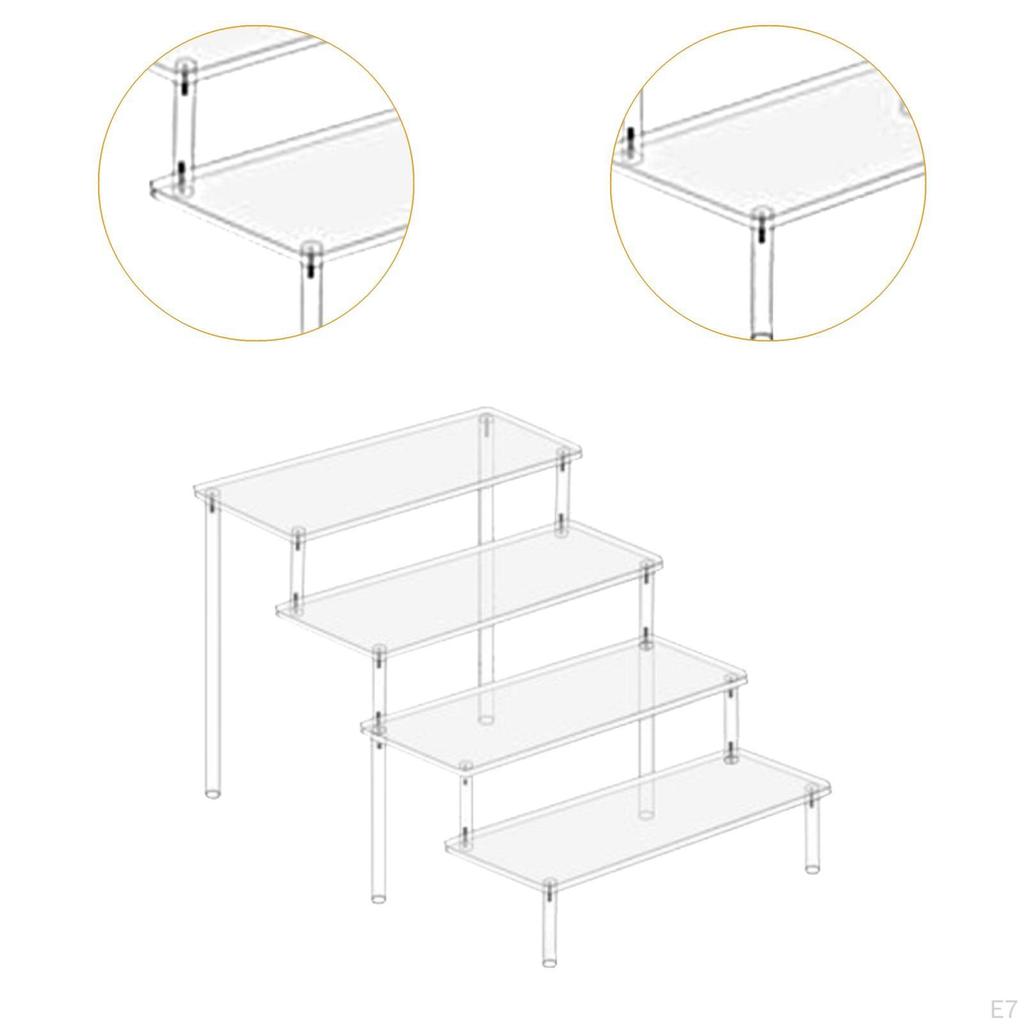 Acrylic Display Stand for Cupcake And Dessert Arrangement