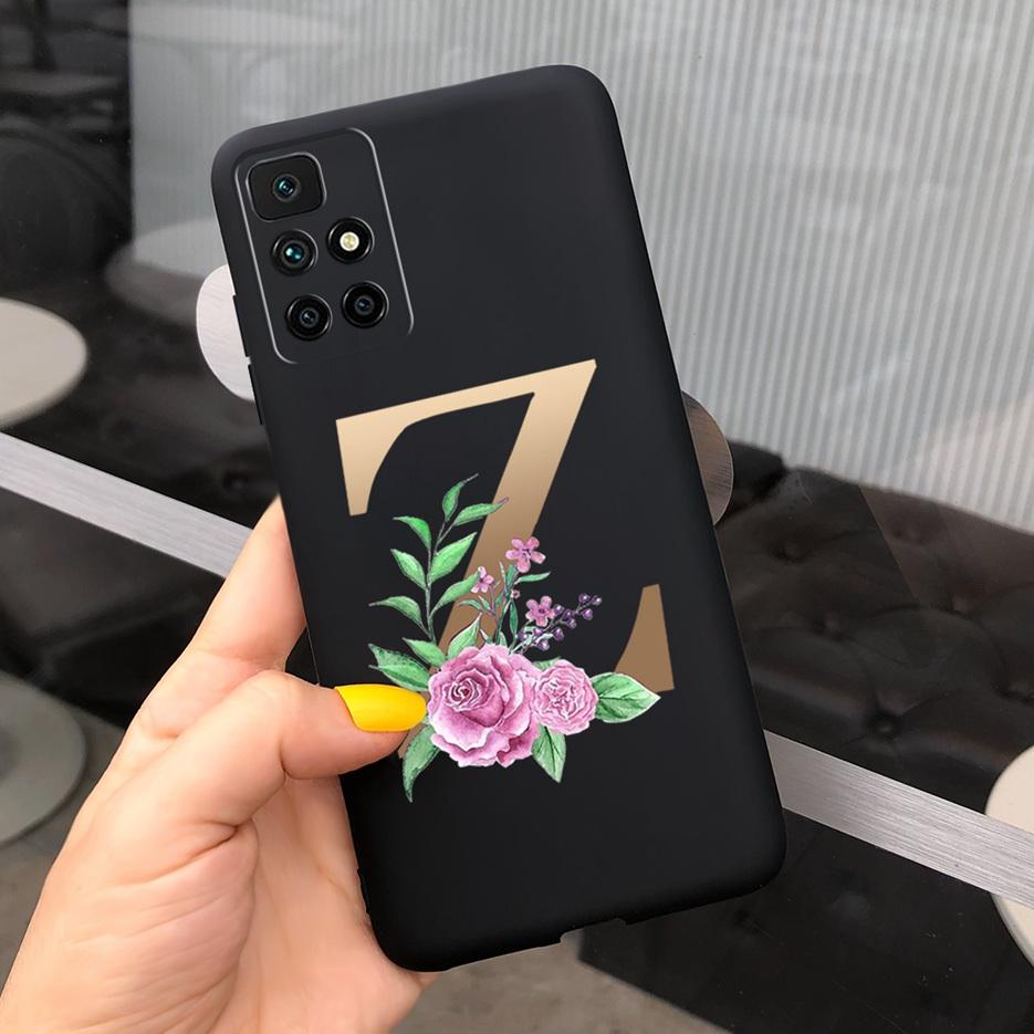 For Xiaomi Redmi 10 Case Simple Fashion Letters Cover 6.5'' Silicon Soft TPU Case For Xiaomi Redmi 10 Redmi10 Coque Funda Bumper