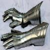 Medieval Knight Gauntlets Functional Armor Gloves Adult Leather Steel