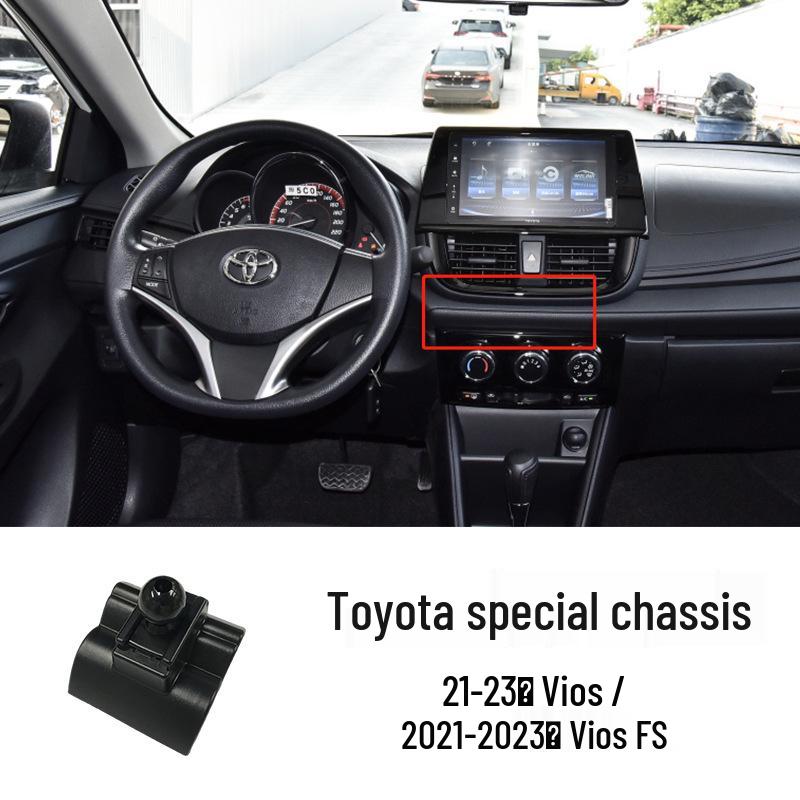 Car Phone Holder for Toyota 6th Gen Camry, Corolla, Highlander - Clip Base Accessory