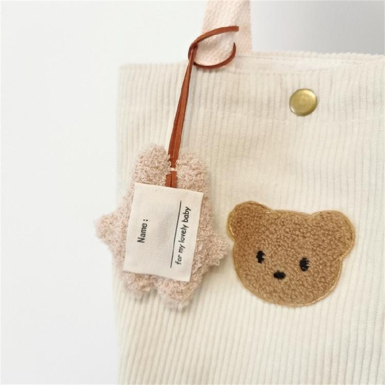 Cartoon Bär Baby Namensschild Schlüsselanhänger Neugeborenen Tasche Namensschild Anhänger Kinder Geschenk