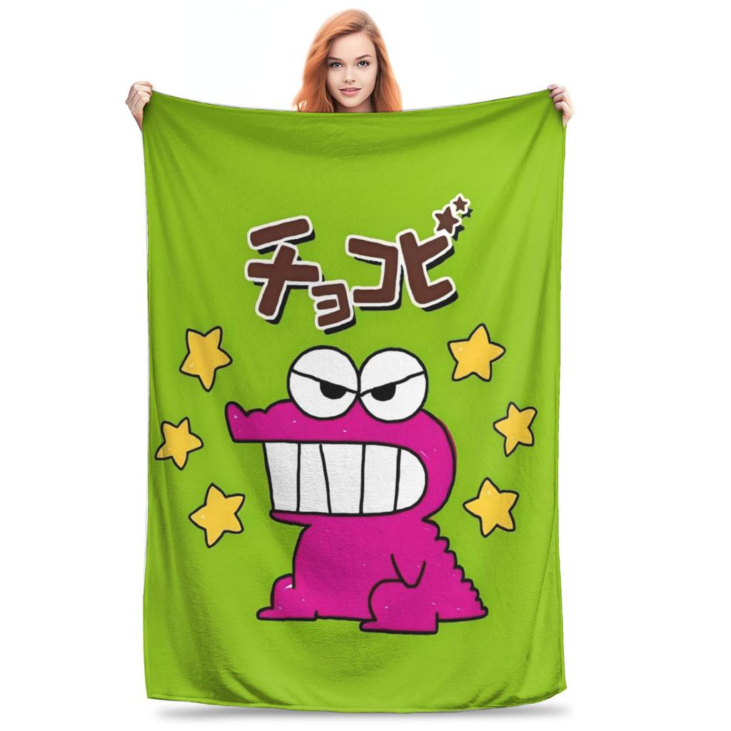 Crayon Shin-chans Cartoon Anime Print Blanket For Men Women Cozy Soft  Throw Blankets for Sofa 50x60 Inches Multi-size