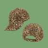 Wide Brim Hat in Kpop Style Caps UV Prevention Dad Cap Sweat Wicking Hot Summer Cooling Hat with Printed Leopard