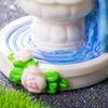 Mini Fairy Garden Accessories Miniature Tiny Waterfall Pavilion Roman Column Figurine for DIY Crafts Micro Landscape