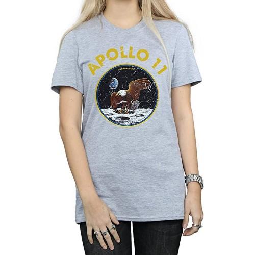 NASA Womens/Ladies Classic Apollo 11 Boyfriend T-Shirt