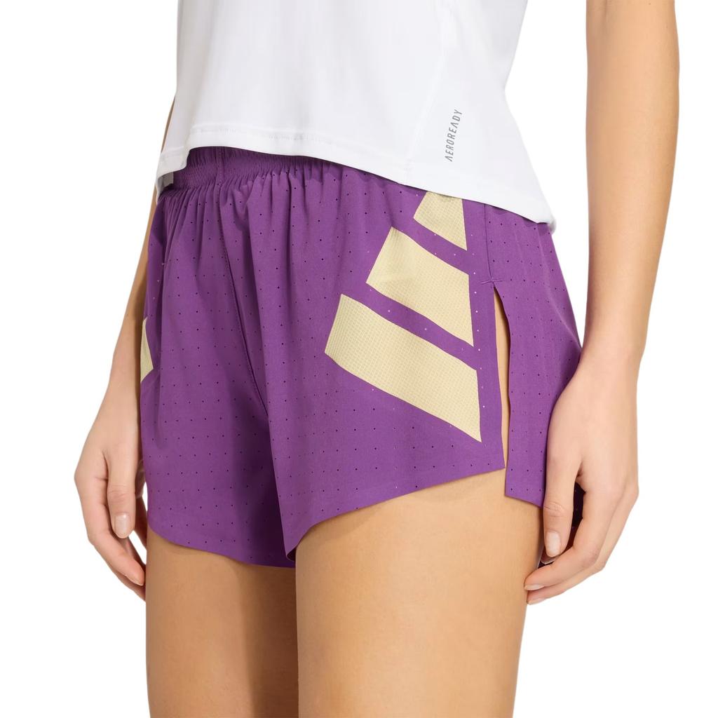 Adidas Adizero Elastic Logo Breathable Sports Shorts Women shorts KA6120