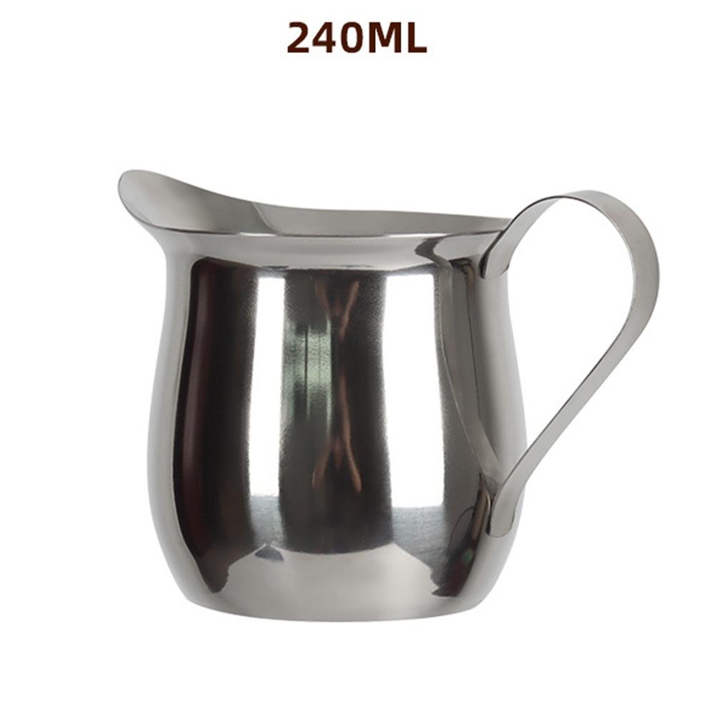 60/90/150/240ml Milk Jug Coffee Jug Cream Cup Latte Espresso Coffee Maker