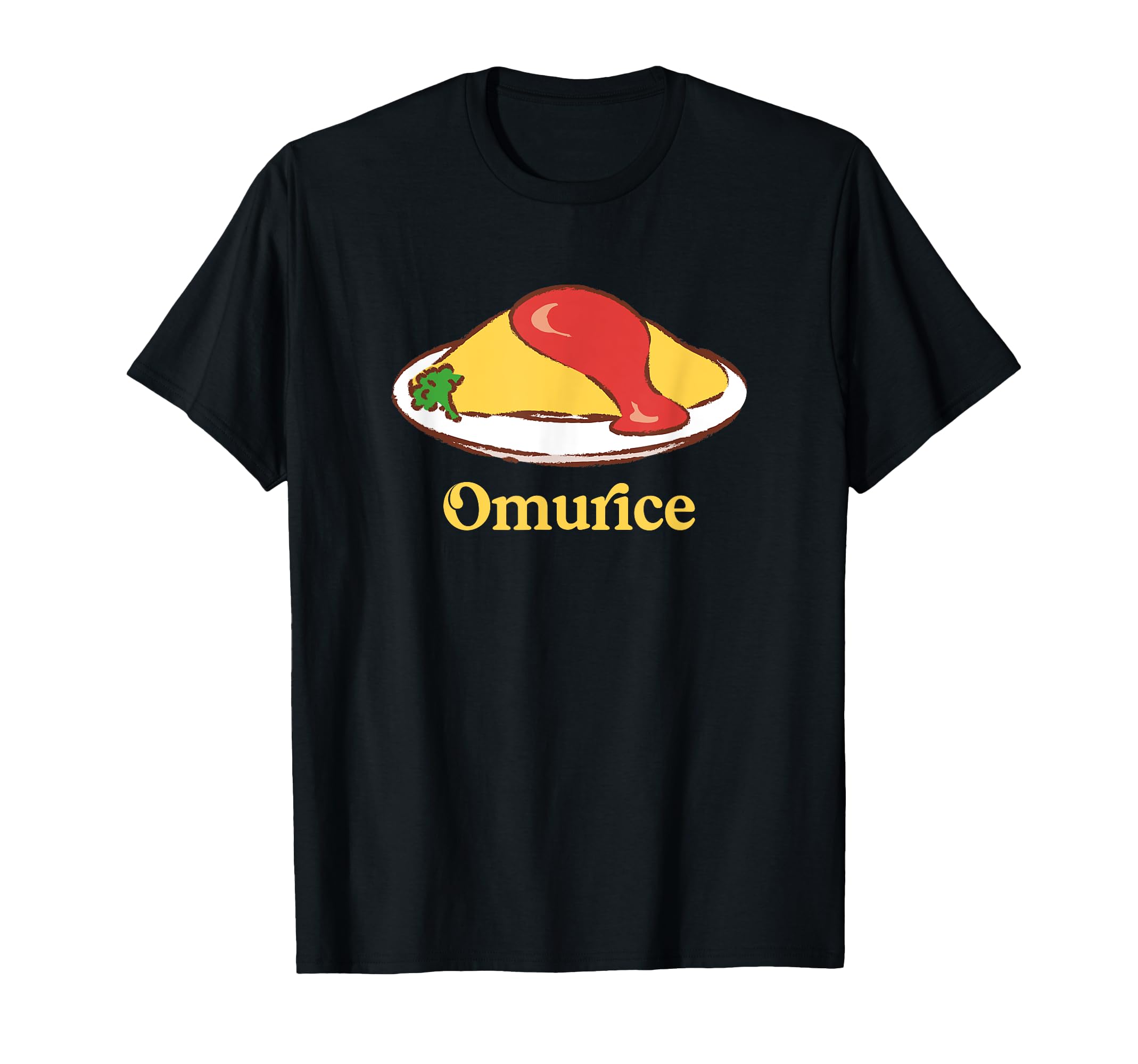

Omurice illustration, hand-drawn, cute, stylish, omurice, Western food, funny T-shirt