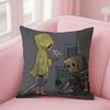 Game Little Nightmares Pillow Case PillowCover Square PillowCase Sofa With For Pattern Comfortable Cushionsuitable All Kinds Of