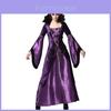 Enchanting Lace Insert Vampire Witch Costume Dress For Adult Women Perfect For Themed Parties