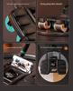 Six-Elbow Support Ab Roller: Automatic Rebound 4-Wheel Fitness Equipment for Men's Abs and Belly Exercise.