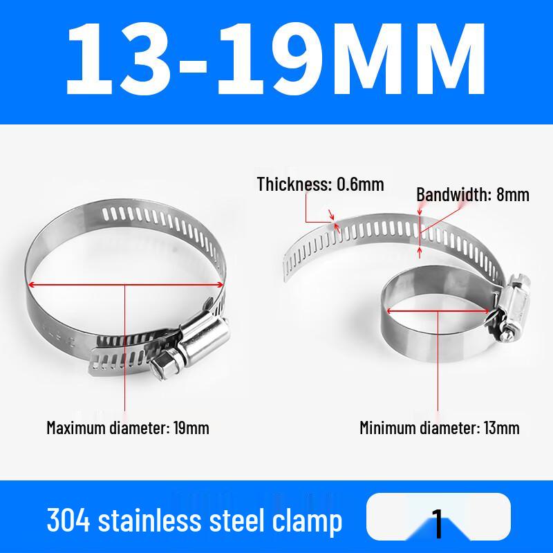 304 Stainless Steel Quick Release Heavy Duty Pipe Clamp