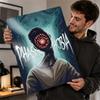 Phasmophobia Horror Game D Textur Metallposter Benutzerdefinierte Wandkunst Blechschild Geschenk für Mancave Moderne Wohnkultur Raumdekoration