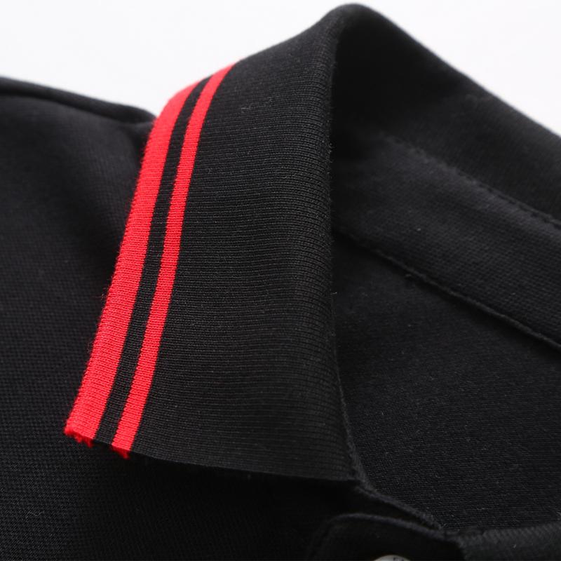 Mărimi Mari 5XL-13XL Polo Negru Oversized Bărbați Topuri de Vară Tricou Mânecă Scurtă Haine de Vară