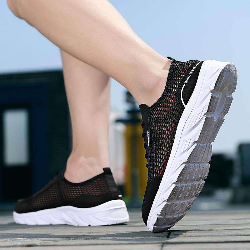Men 'S Plus Size Sneakers Mesh Breathable Running Shoes Outdoor Casual Non -Slip Men 'S Shoes Lightweight Comfortable Men 'S Shoes
