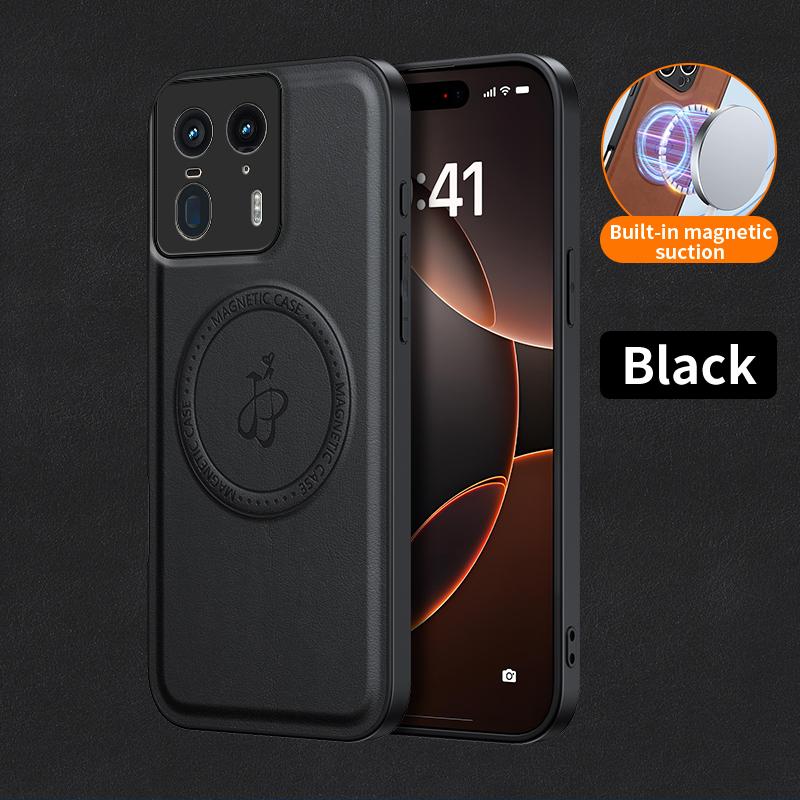 Wireless Charging Magnetic Case for Motorola Edge 50 Neo Moto Edge 50 Fusion Ultra Protective Cover PU Leather Shell Coque Funda