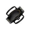 MICHAEL KORS Gabby Gold Label Logo Classic Presbyopia Zipper Closure Artificial Leather Shoulder Bag Handbag Small Women's Black