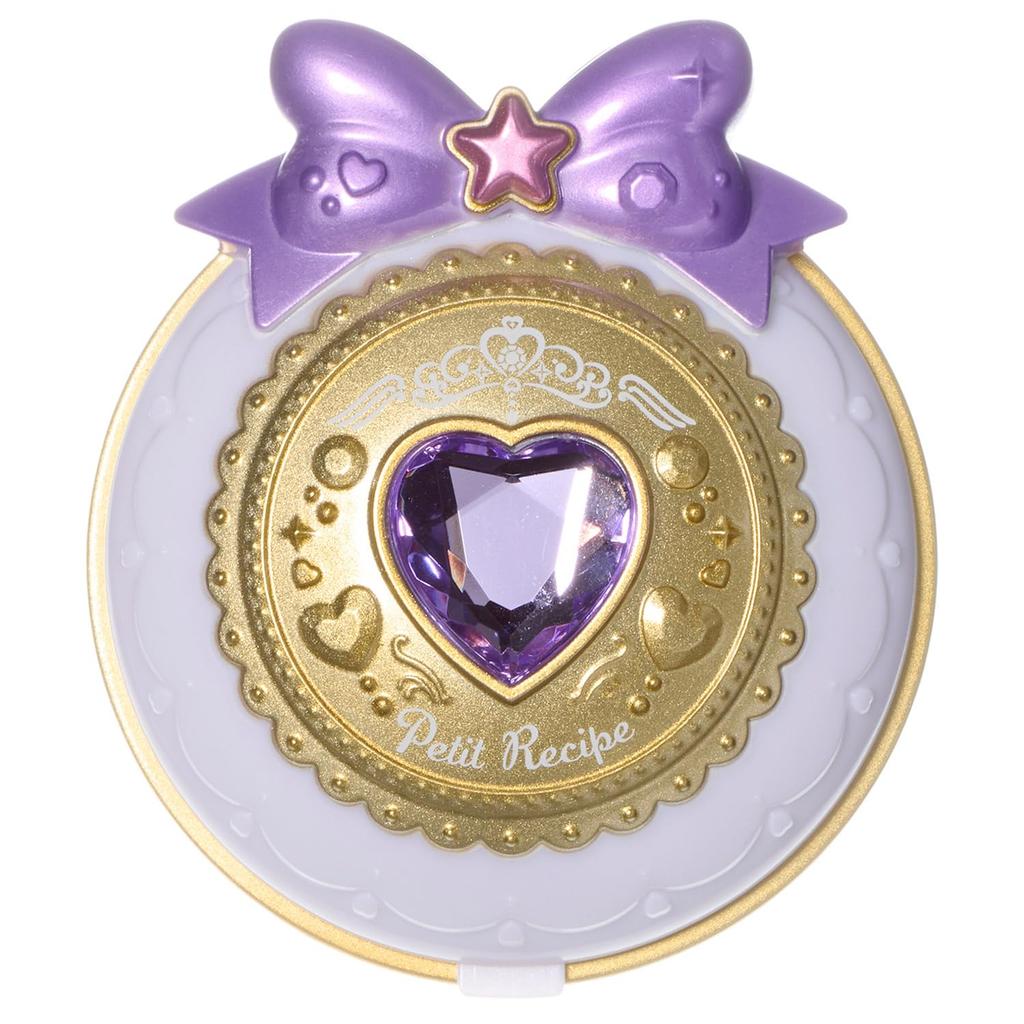 SHOBIDO PETiT RECiPE Make-up-Palette für Erwachsene mit Niedlichem und Kosmetik (Rosa) Spiegel, Langanhaltende Farbe, Erwachsenenfreundlich (lila)