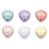 10-20pcs/lot Acrylic Pearl Colored Shell Shape Beads Bracelet Necklace Loose Spacer Beads For DIY Jewellry Handmade Findings