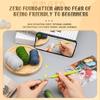 Cute Hand Crochet Hand Animal Kits For Adults Cotton Knitting Yarn Thread Needle Hook Tool Materials Bag Complete Set