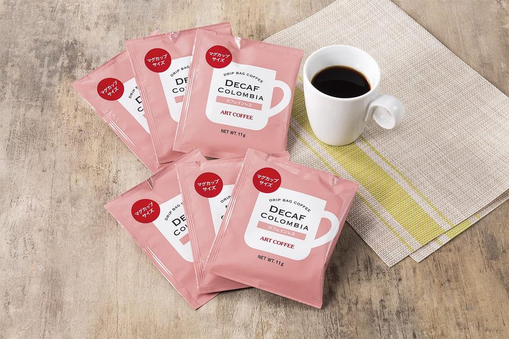 Art Coffee Mug DB Decaffeinated (11g x 6 packs) x 6 bags