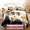 Kawaii Hayato Suou Bedding Set Single Twin Full Queen King Size Bed Set Adult Kid Bedroom Duvetcover Sets 3D Anime Bed Sheet Set