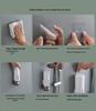 Punch-Free Wall-Mounted Bathroom Dispenser for Soap, Hand Sanitizer & Shampoo