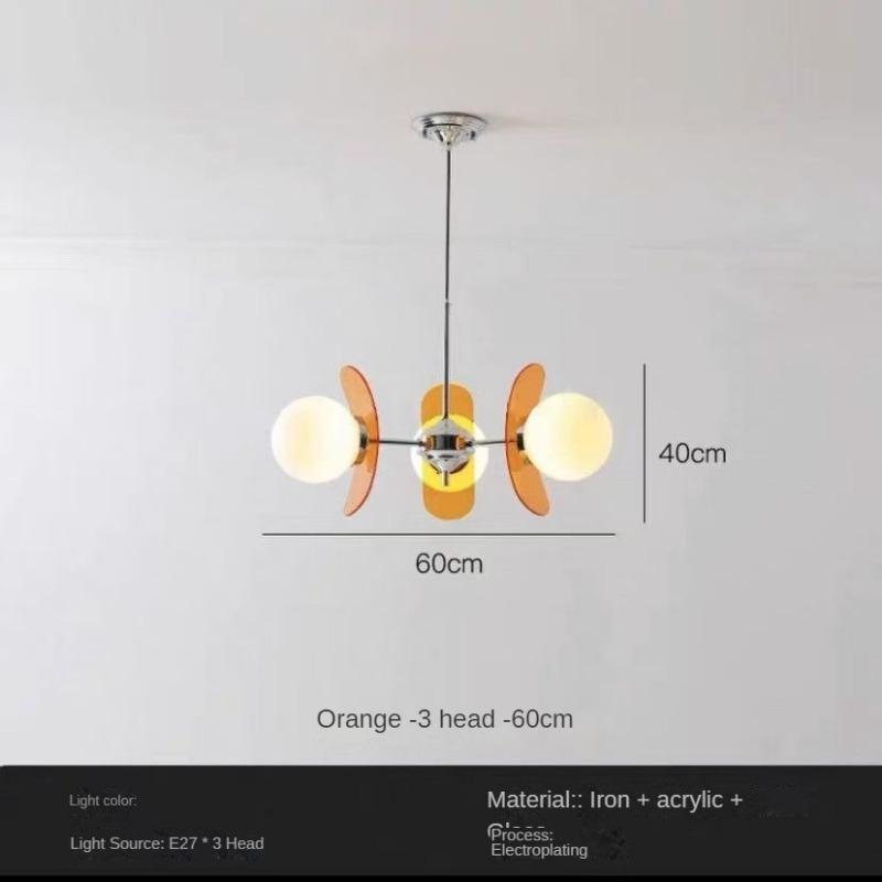 Kreise Kronleuchter Magische Bohnen Hängelampe Kreative Vintage Glaslampe Esszimmer Home Küche Insel Lichter