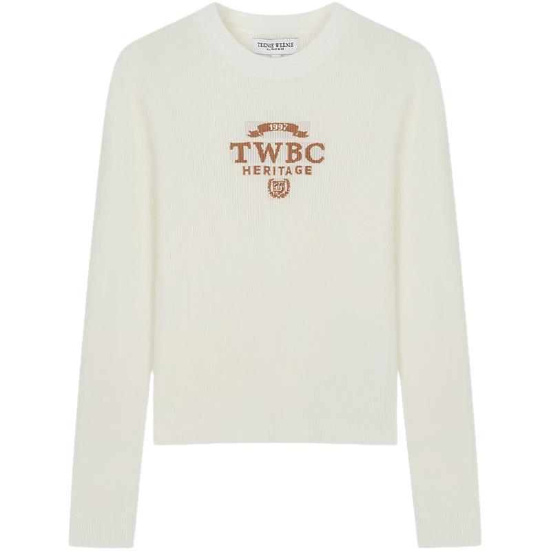 

Teenie Weenie Women s Lamb Wool Blend Knit Sweater M